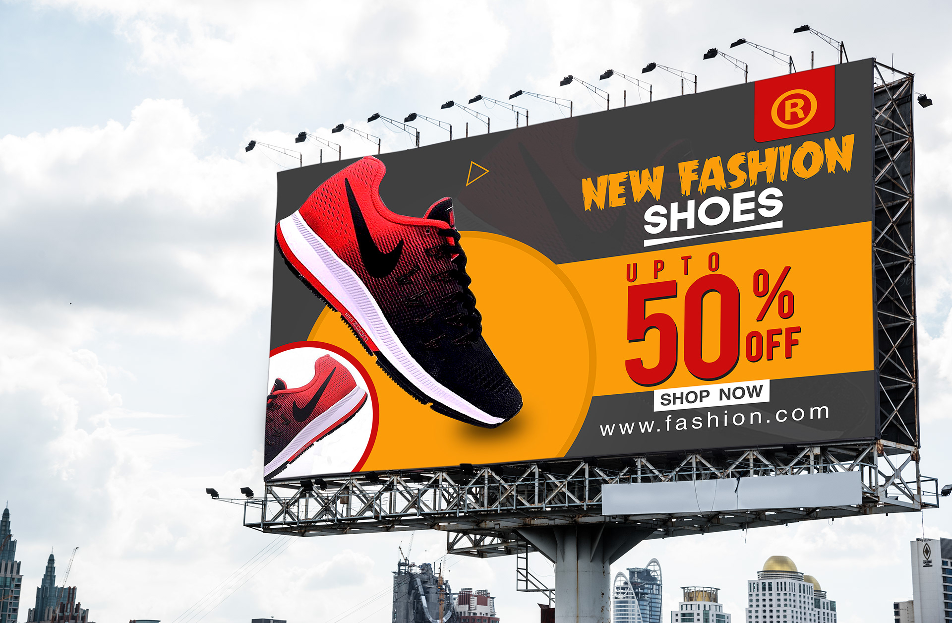 Outdoor advertising billboard 1